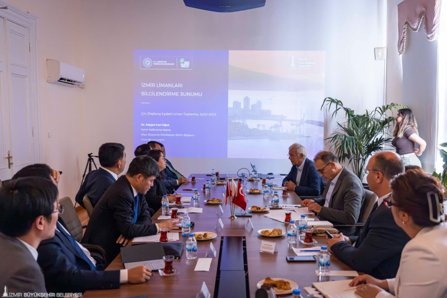 İzmir ile Çin deniz ulaşımında iş birliği yapacak